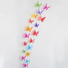 3d Effect Crystal Butterflies Wall Sticker