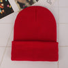 Winter Hats for Woman New Beanies Knitted Solid Cute Hat