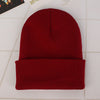 Winter Hats for Woman New Beanies Knitted Solid Cute Hat